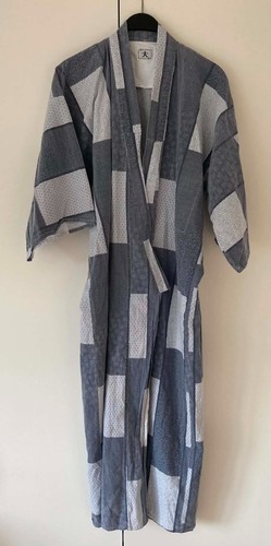 Men boro patchwork kimono - patchwork,