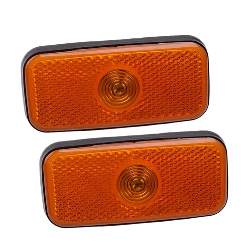 Side marker lamp light - 2x, lens