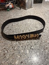 MOSCHINO LOGO BELT BNWT SMALL