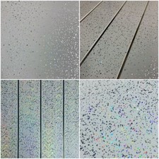 Grey white sparkle bathroom - or,