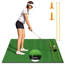 Golf Hitting Mat Artificial Turf Mat Indoor Outdoor Golf Practice Grass Mat