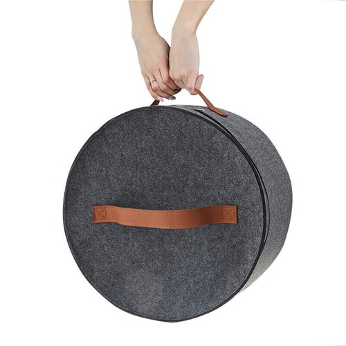 Round hat storage box large - round,