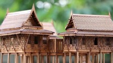 Traditional Thai House Model