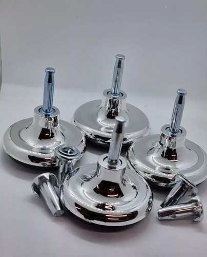 Chrome feet bed legs - x,