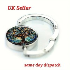 1pcs Tree Of Life Folding Handbag Hook Hanger Bag Handbag Purse Holder Hook 