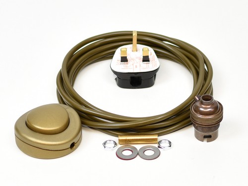 Floor lamp wiring - floor,