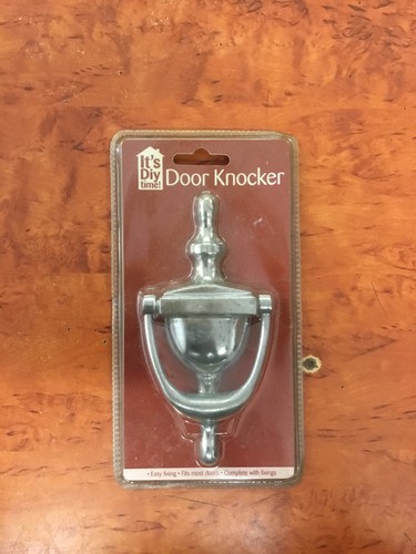 Silver door knocker 15cm 8cm - knocker,