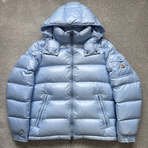 Moncler maya baby blue puffer - moncler,