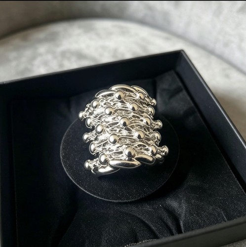 Heavy row silver plated - heavy, 5