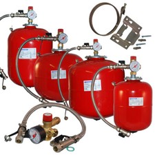Aquasystem Heating Expansion Vessel 8 12 18 24 35 Ltr & Sealed System Kit/Brckt