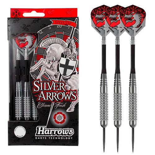 Harrows silver arrows - silver, chromed