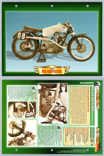 Nsu kompressor 1939 - -, racing