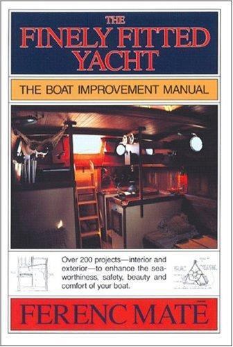 The finely fitted yacht - the,