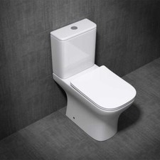 Toilet Pan and Cistern Ceramic