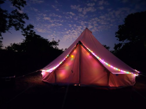 And bell tent hire - 5m,