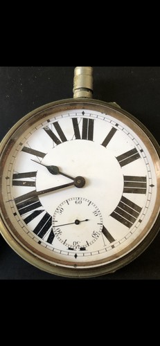 Antique goliath pocket watch - goliath,
