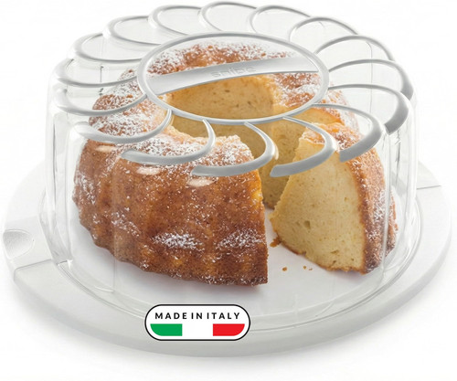 Snips cake carrier 28cm clear - 28cm,