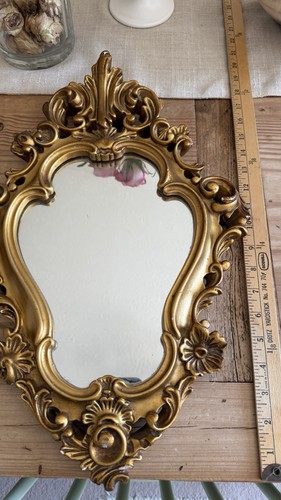 Gold shabby vintage - gold, mirror