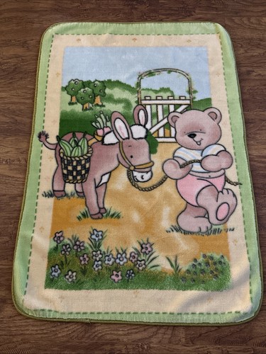 Vintage minky baby - baby, blanket