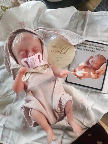 Silicone baby doll - silicone,