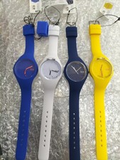 ICE-WATCH LADIES/UNISEX BLACK SILICONE STRAP 36MM  WATCH RRP £82.99 NEW.