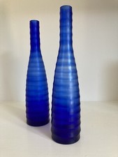 Lovely  Blue Glass Vase |