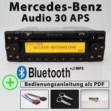Genuine Mercedes Audio 30 APS Bluetooth Radio Becker CD Navigation System Set