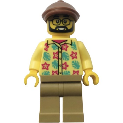 Lego city male bus - male, passenger