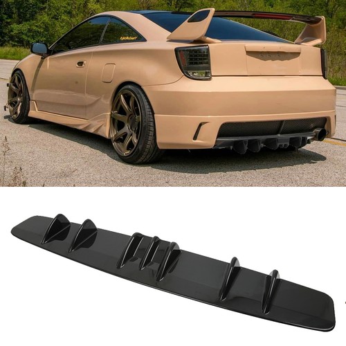 Rear bumper diffuser spoiler - rear,