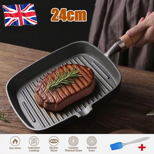 Grill pan non - stick, griddle