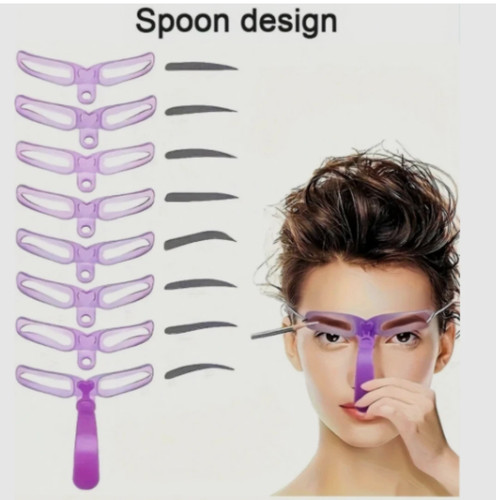 Eyebrow stencils shaper - 8,
