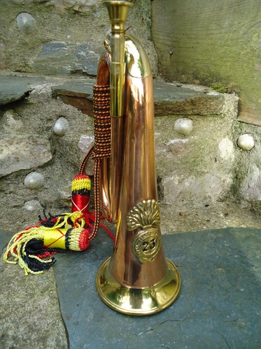 Bugle royal welsh fusiliers - bugle,