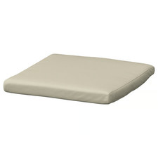IKEA Poang Replacement footstool padded Leather cover Glose Eggshell 101.058.98