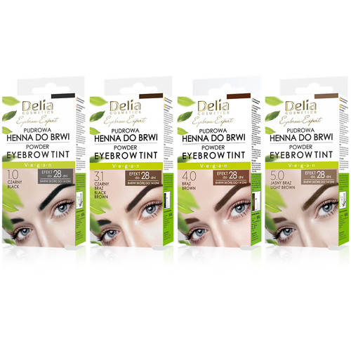 Delia henna eyebrows powder - delia,