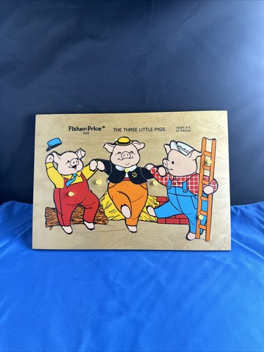 Fisher price wood puzzle the - fisher,