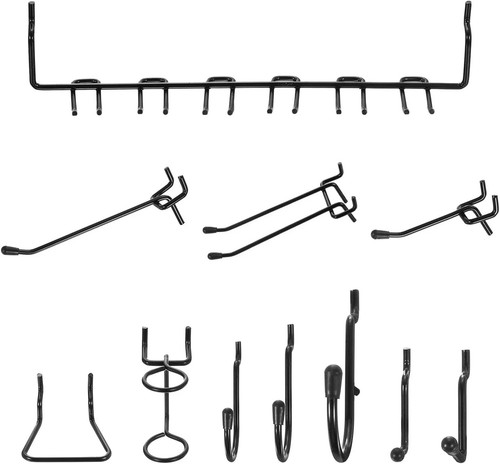 Pegboard hooks assortment 57pc - assortment,