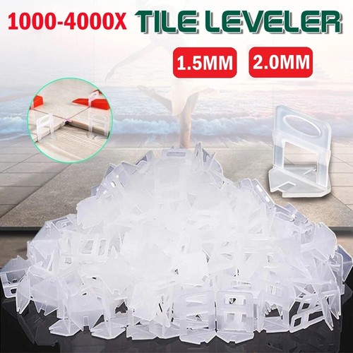 Tile leveling system clips - leveling,