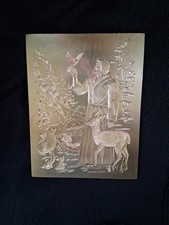 Saint Francis Solid Brass VJ