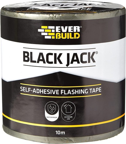 Everbuild black jack flashing - black,