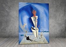 Salvador Dali Apparatus and Hand CANVAS  PAINTING ART PRINT POSTER 1795