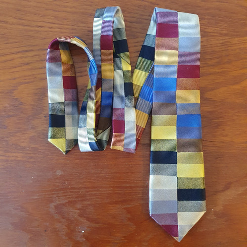 Duchamp london silk tie - london,