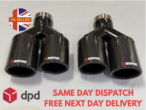 Akrapovic dual exhaust tip - akrapovic,