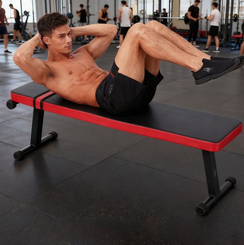 Flat weight bench - weight, foldable