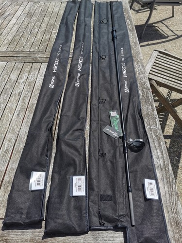 Sonik herox 10ft 3lb rods - x3,