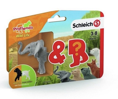 Schleich puzzlemals wild life - schleich,