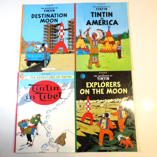Adventures tintin pb book - adventures,