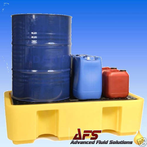 Drum bunded spill pallet - 2,