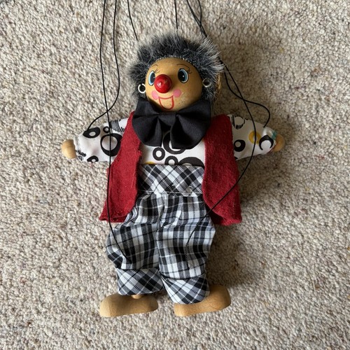 Vintage marionette clown - vintage,