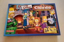 Rare Cluedo The Classic The Simpsons Edition Board Game Great Condition Complete