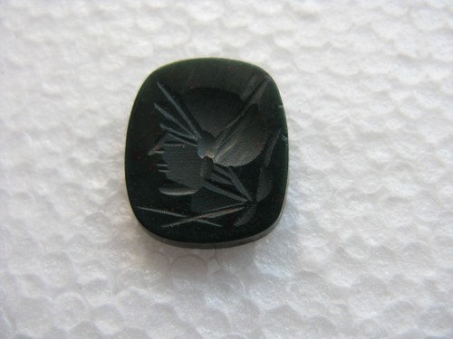 Blood stone warrior - stone, head